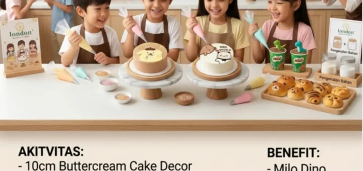 Cake Dekor Kids di London Bakery Kotabaru