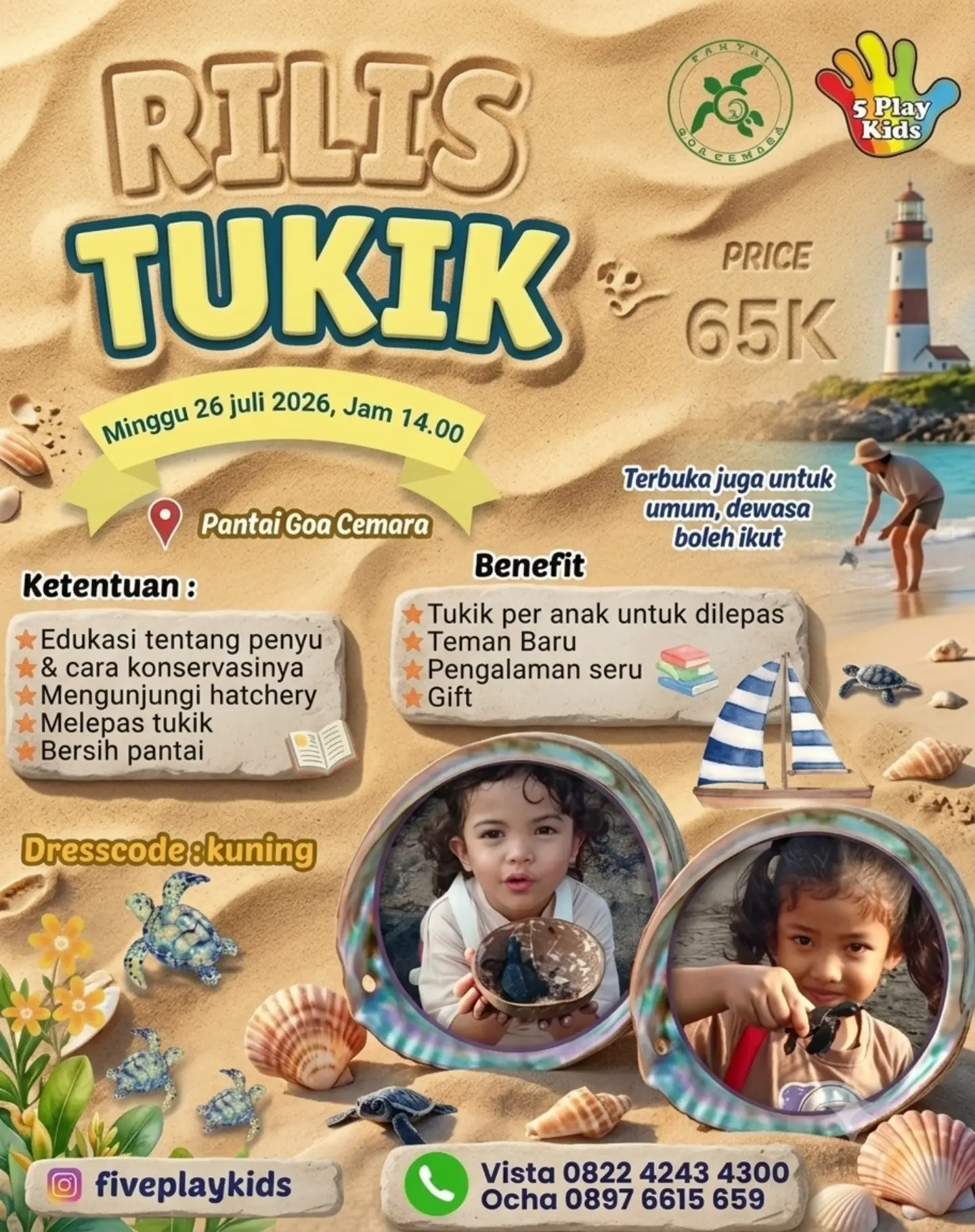 Rilis Tukik bareng Five Play Kids
