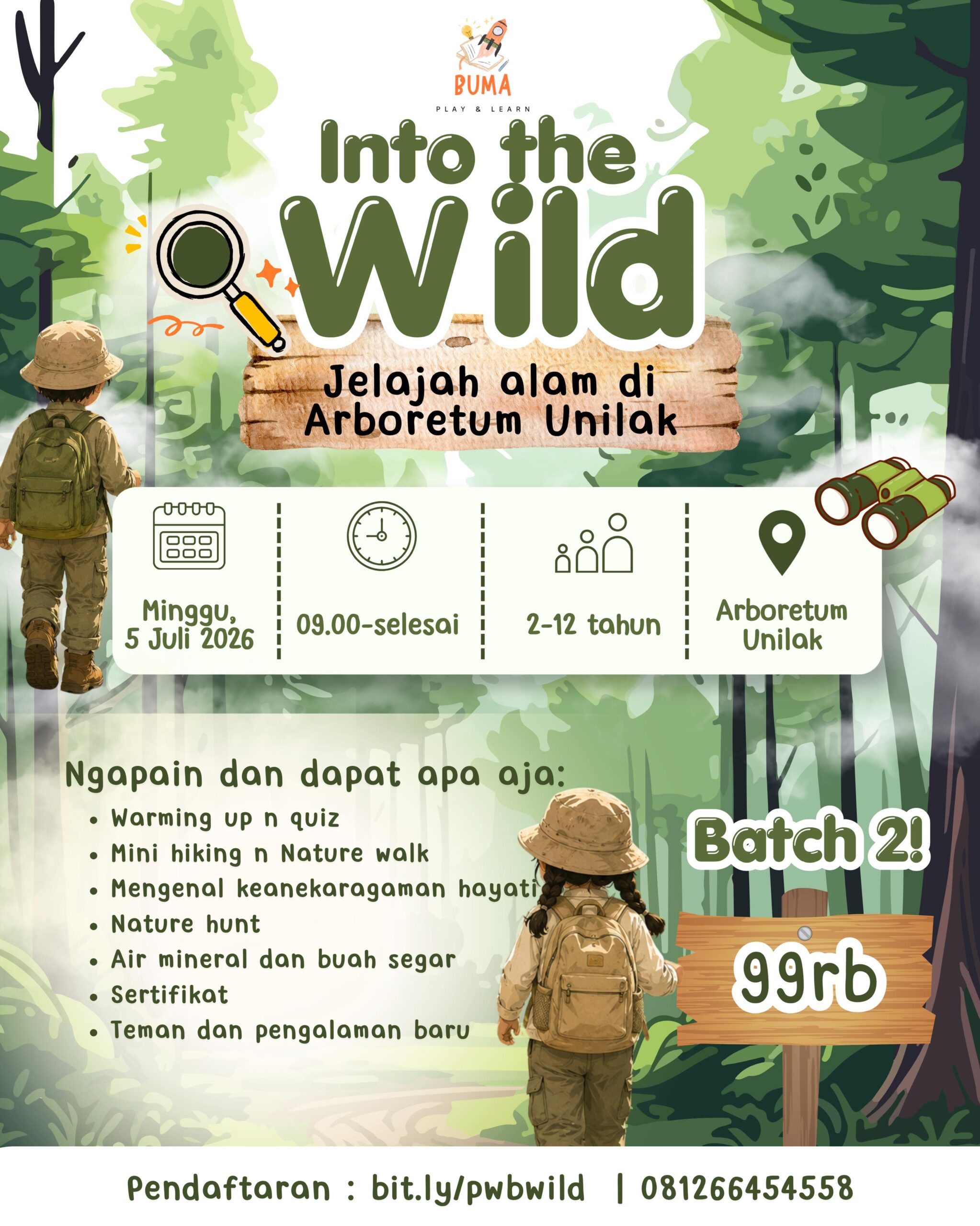 arboretum unilak